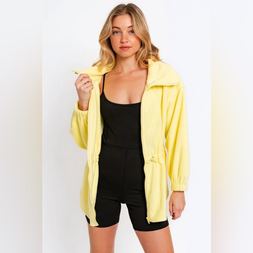 49. 🌷 💠NWT Le Lis Fleece Town Spring Jacket